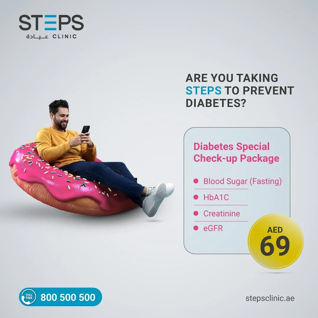 STEPS Clinic diabetes check-up package post