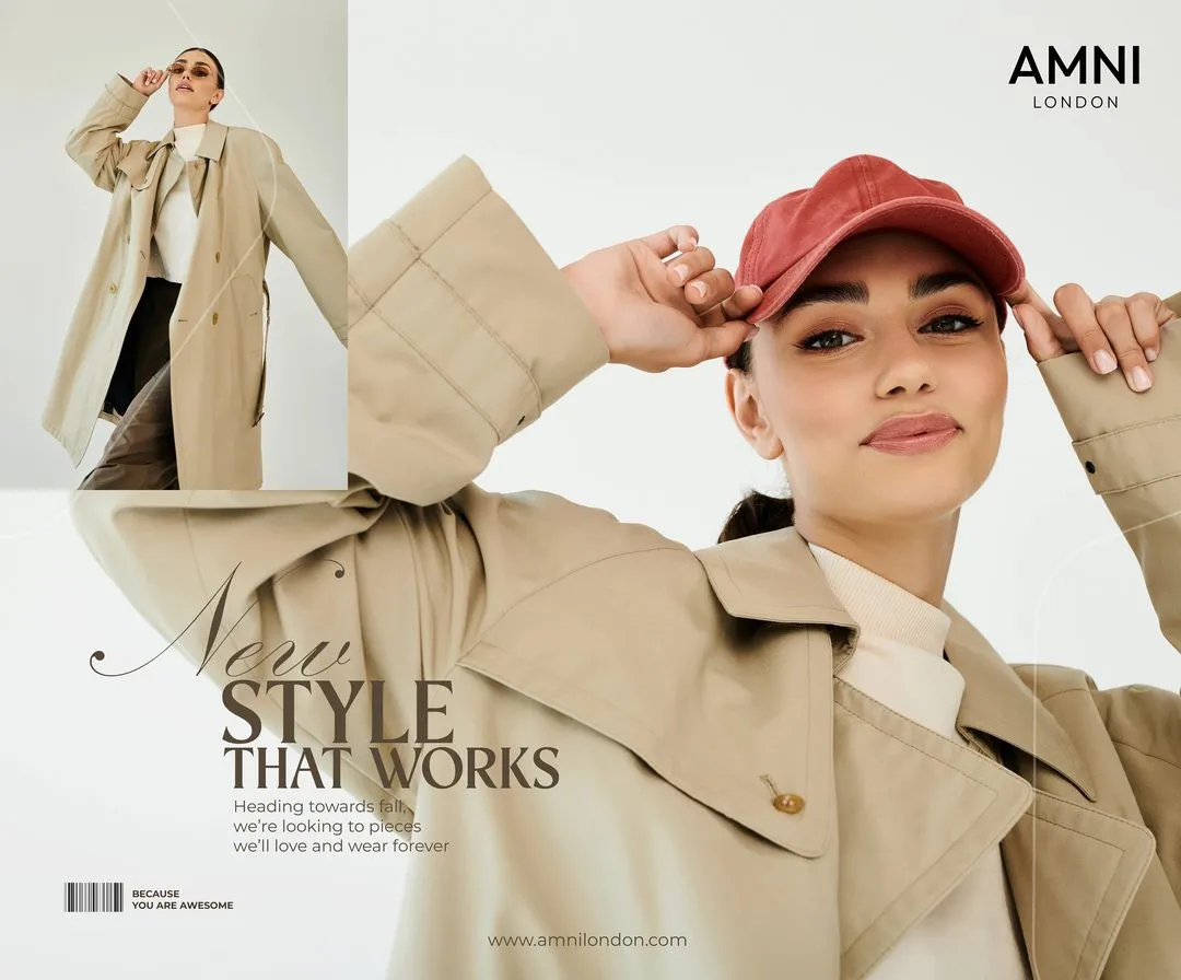 New Style That Works post with two looks in beige