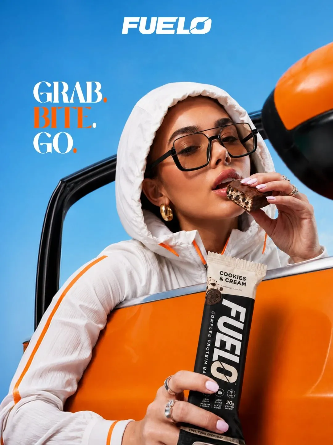 Fuelo campaign post: American football player, Fuel In Game On