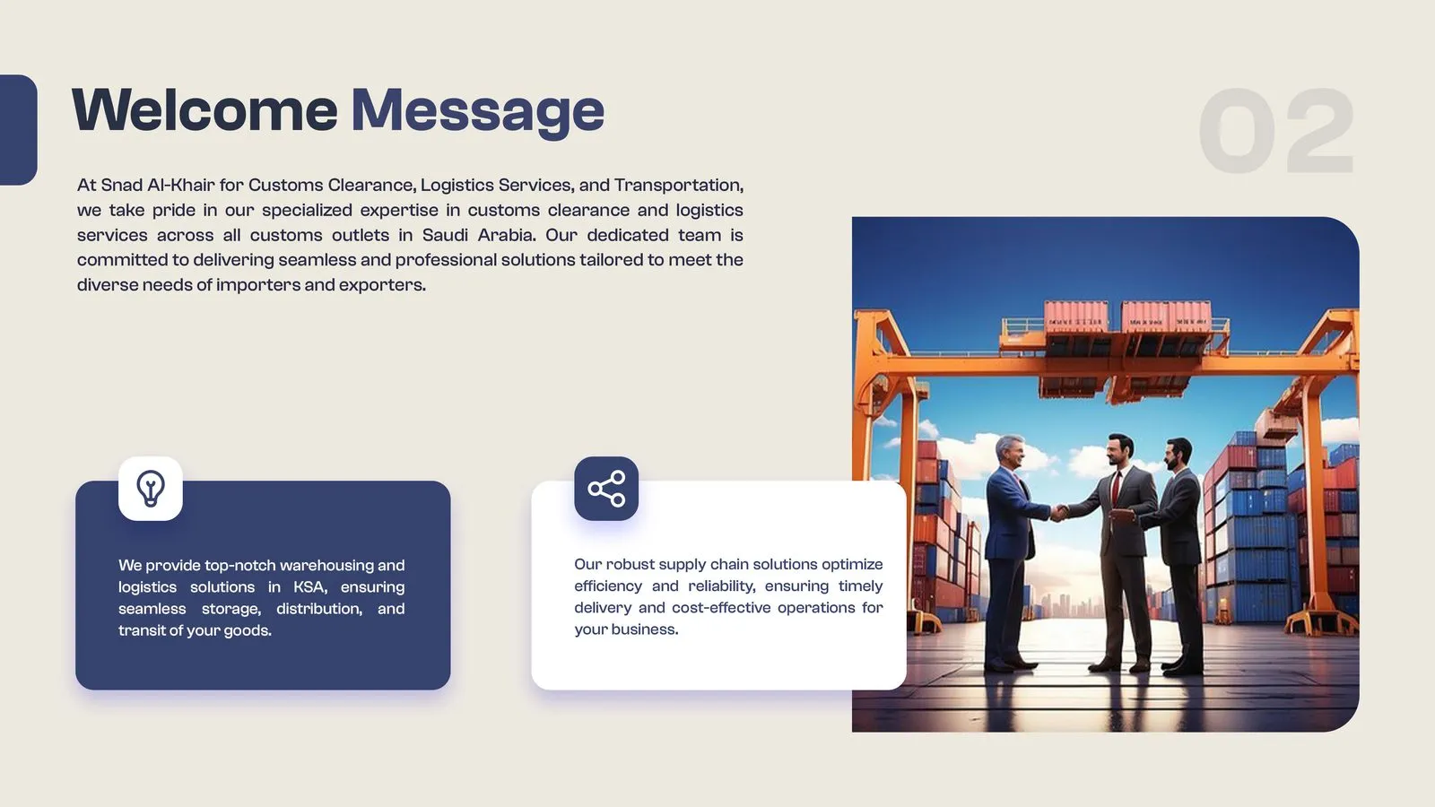 Snad al-Khair company profile page 2