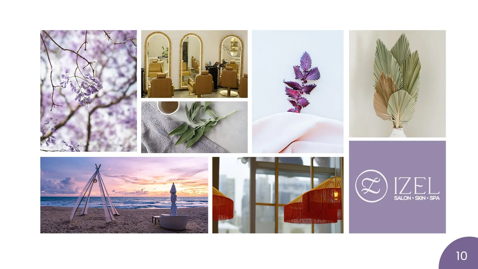 Izel brand book: mood board