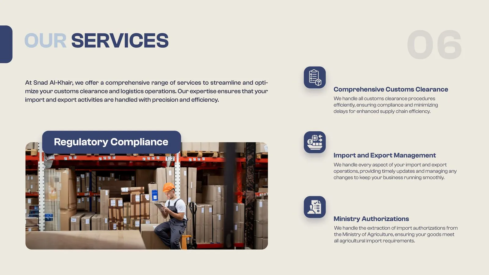 Snad al-Khair company profile page 6