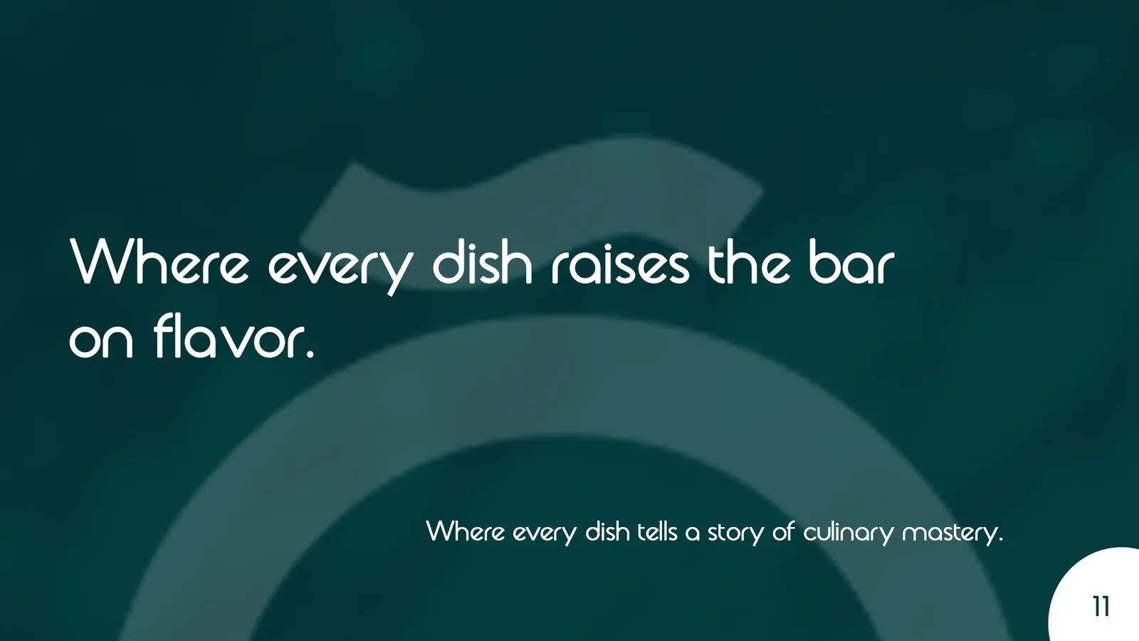 Nosh brand book: brand line