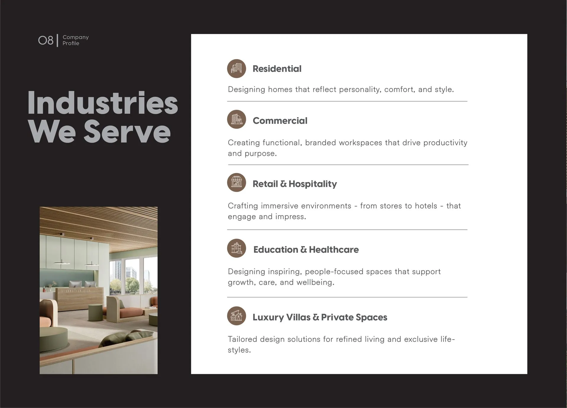 Lines & Curves company profile: industries we serve