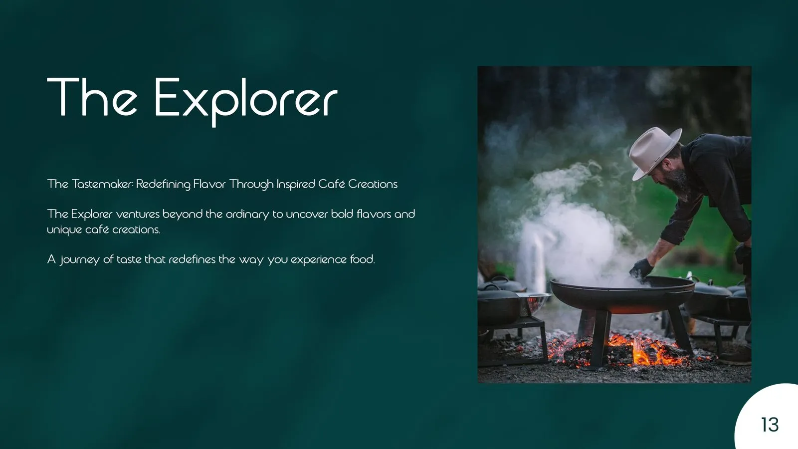 Nosh brand book: brand archetype: the explorer
