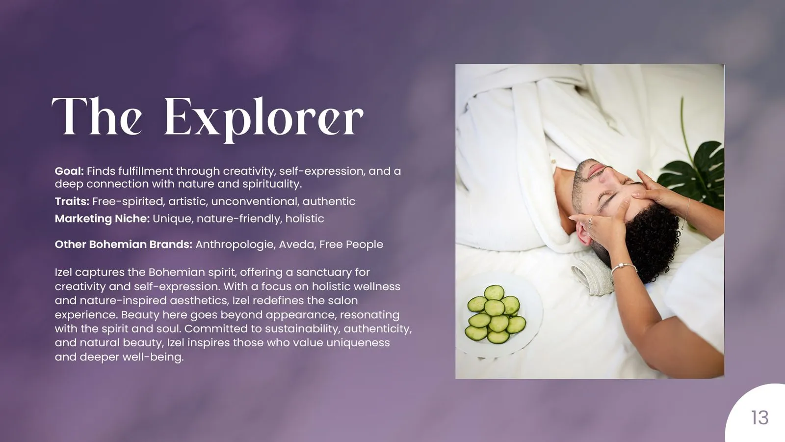 Izel brand book: brand archetype: the explorer
