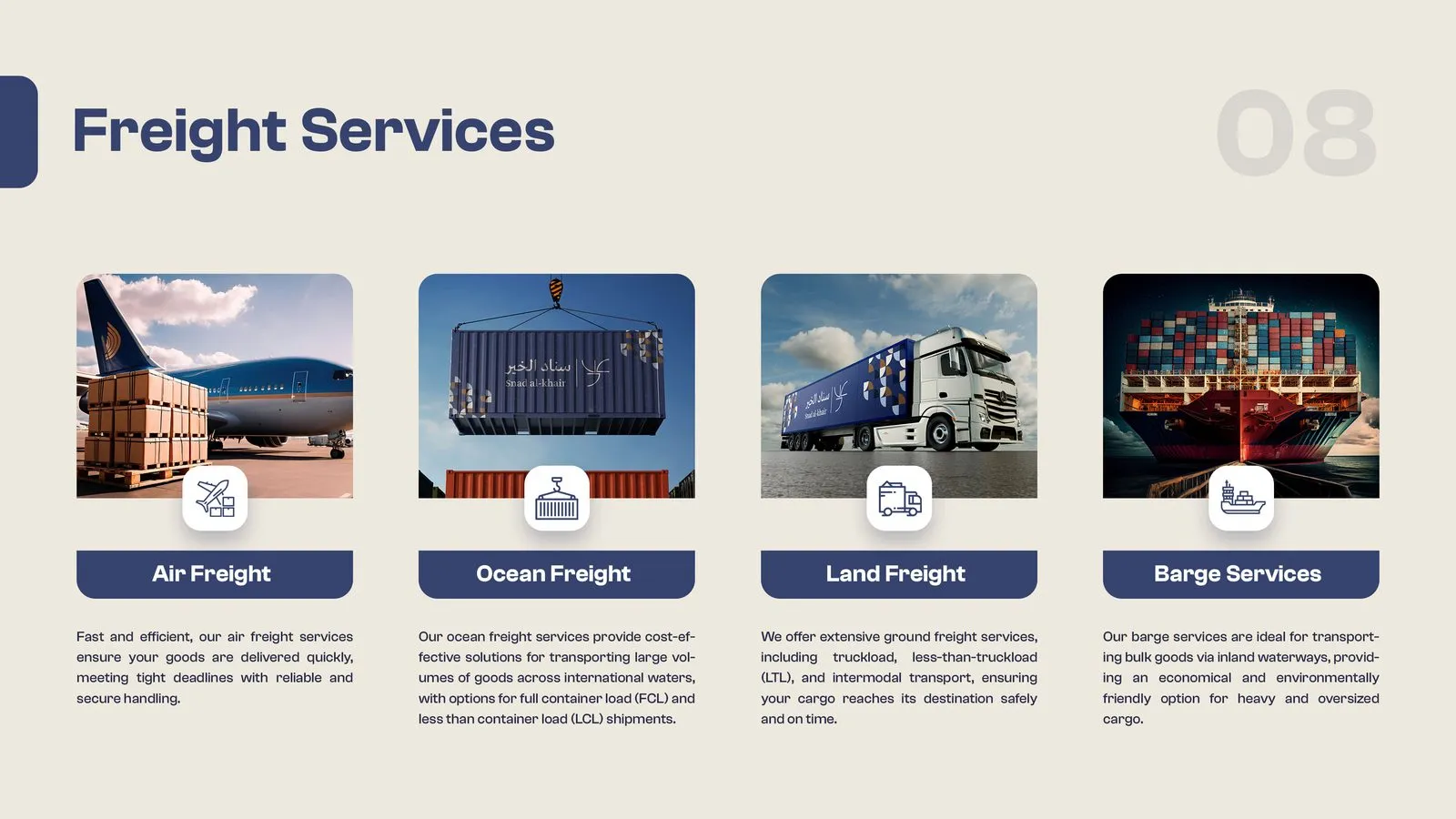 Snad al-Khair company profile page 8