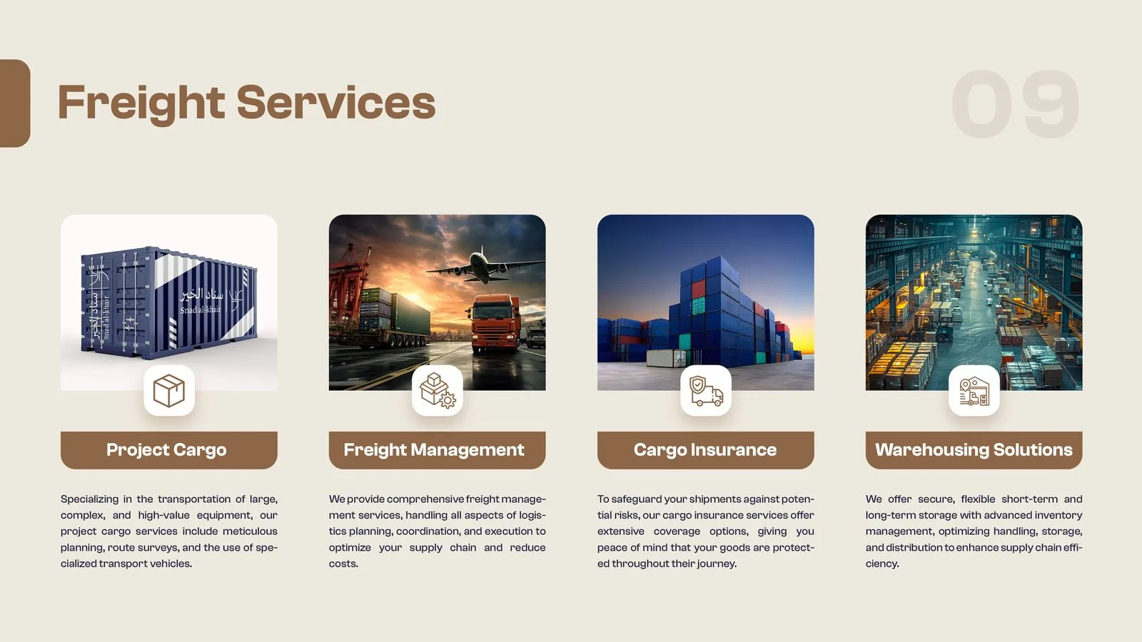 Snad al-Khair company profile page 9