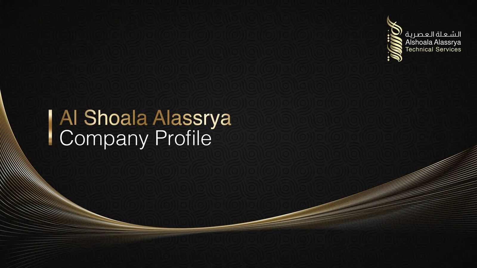 Alshoala Alassrya company profile page 1