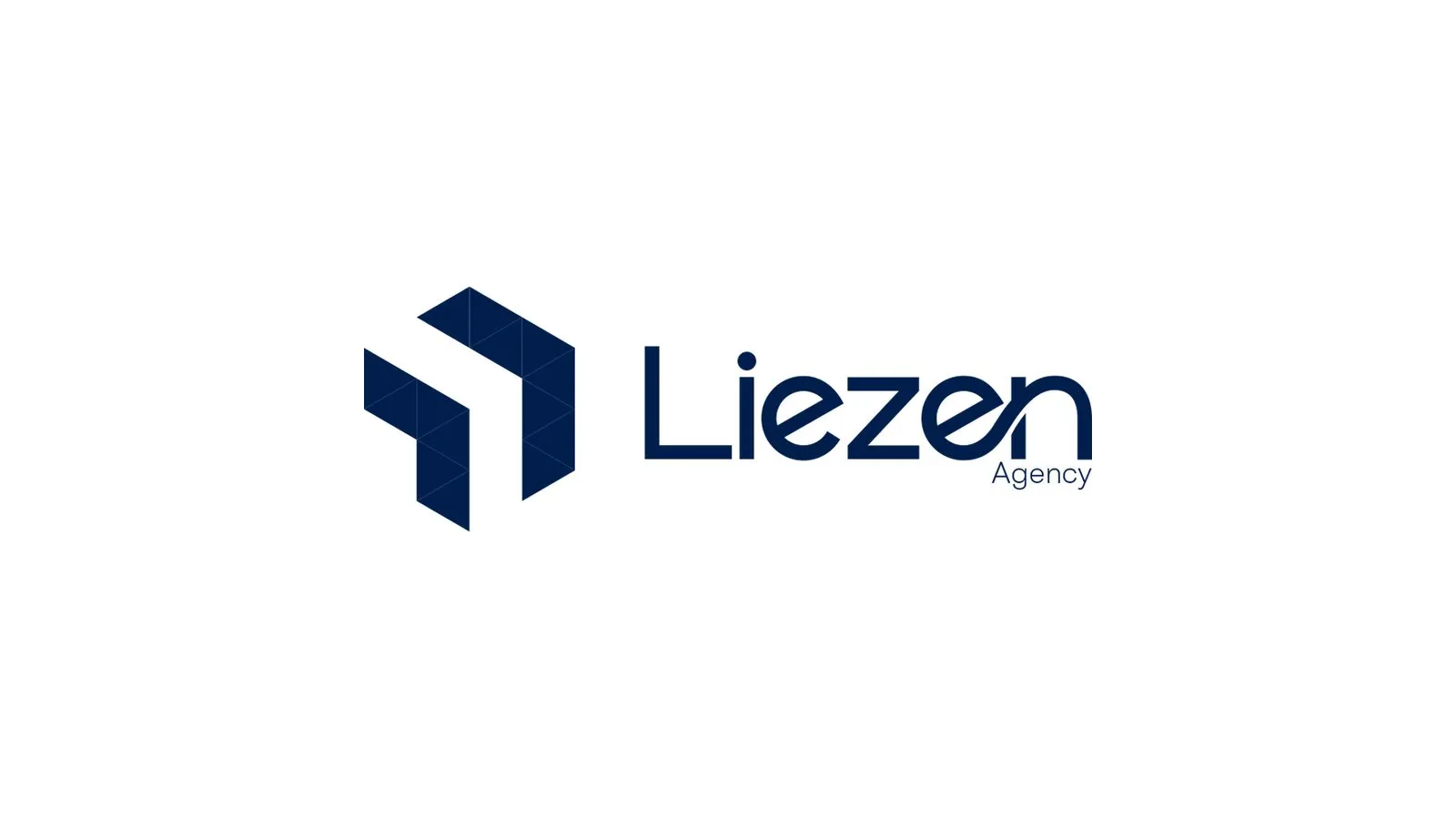 Liezen horizontal logo in blue