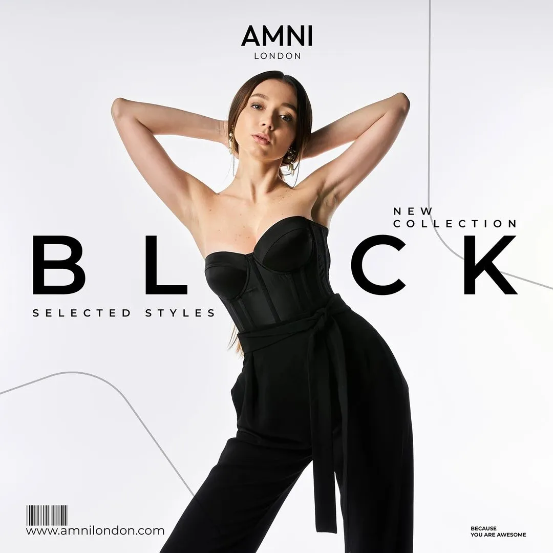 Black Selected Styles post from the new collection