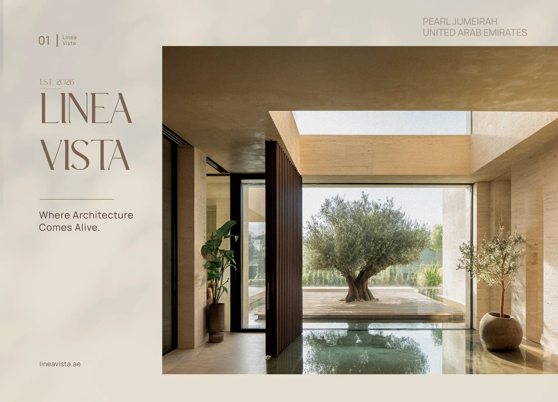 Linea Vista brochure front cover