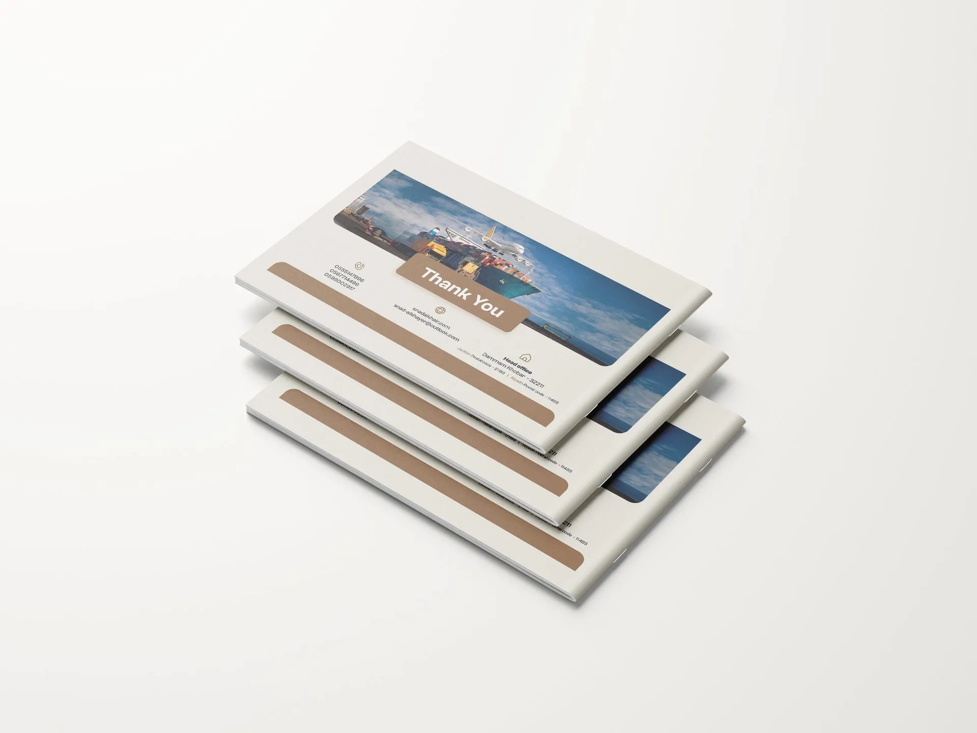 Snad al-Khair brochure mockup 3