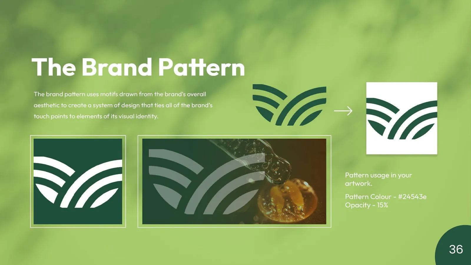 Bengaluru Agro Proteins brand book: brand pattern