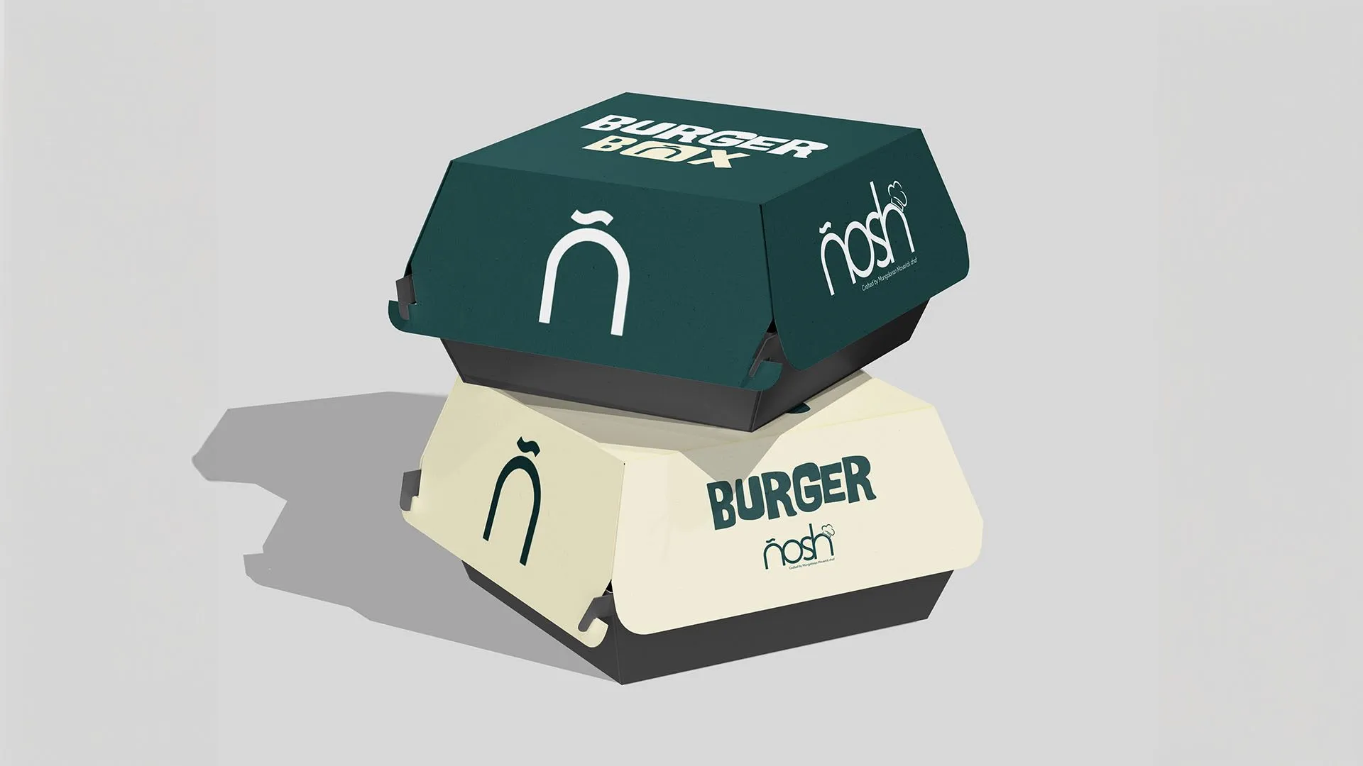 Nosh burger boxes