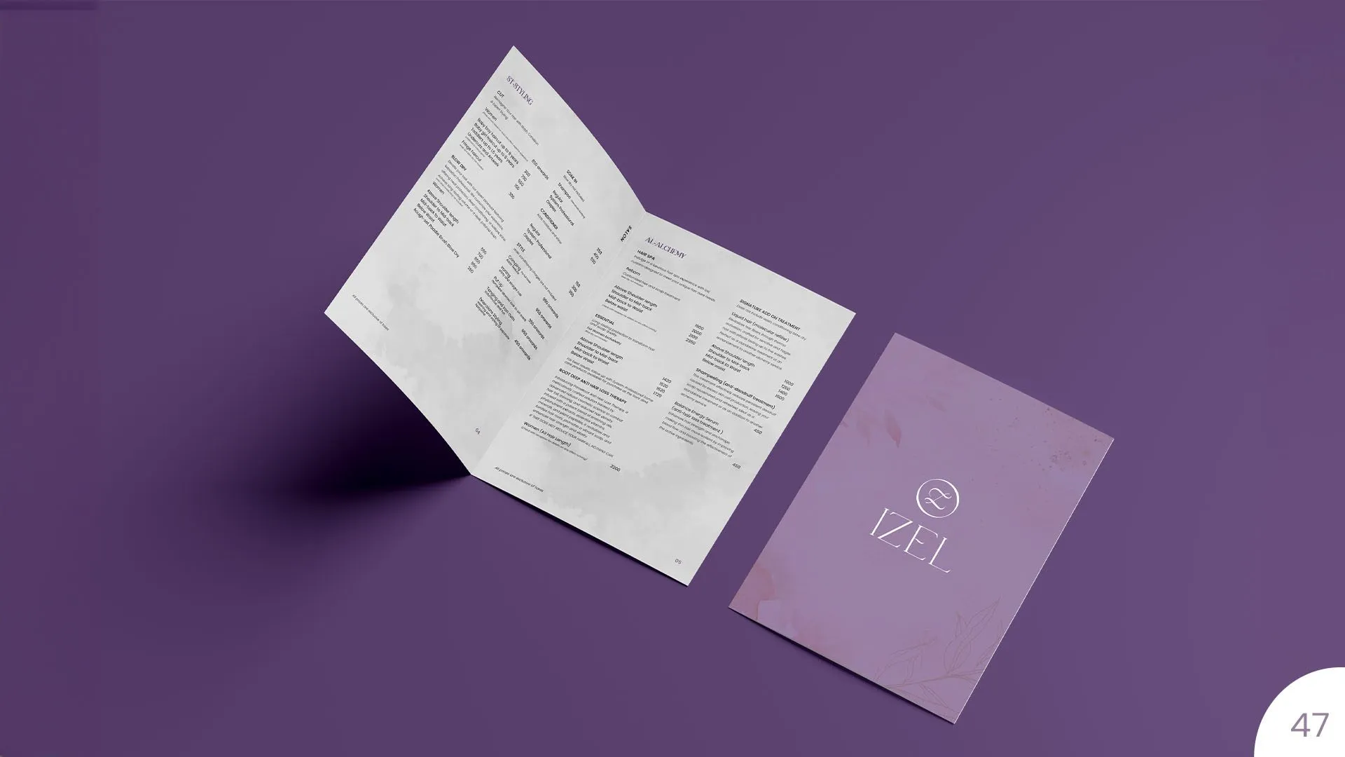 Izel leaflet
