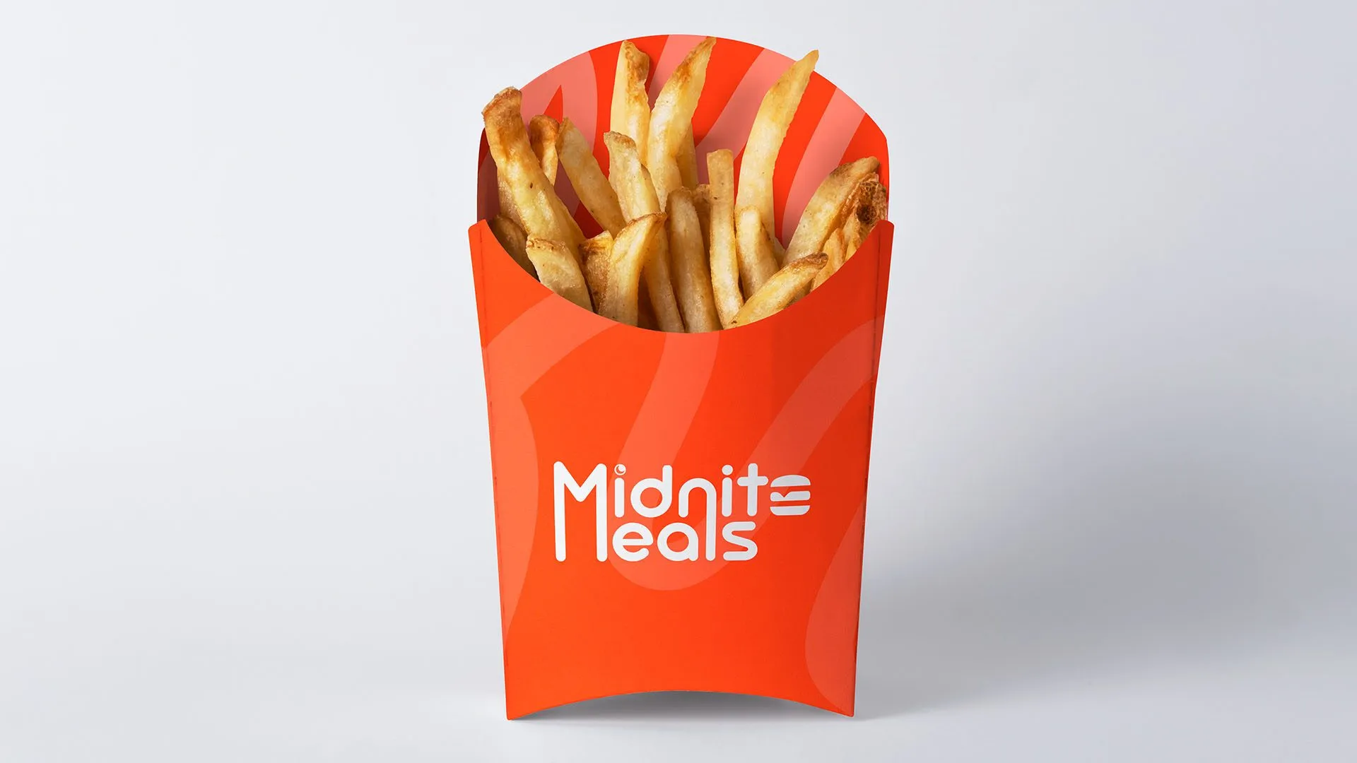 Midnite Meals fries sleeve