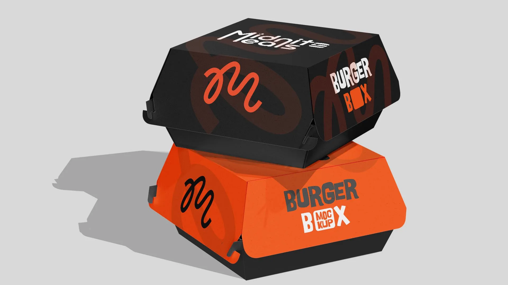 Midnite Meals burger boxes