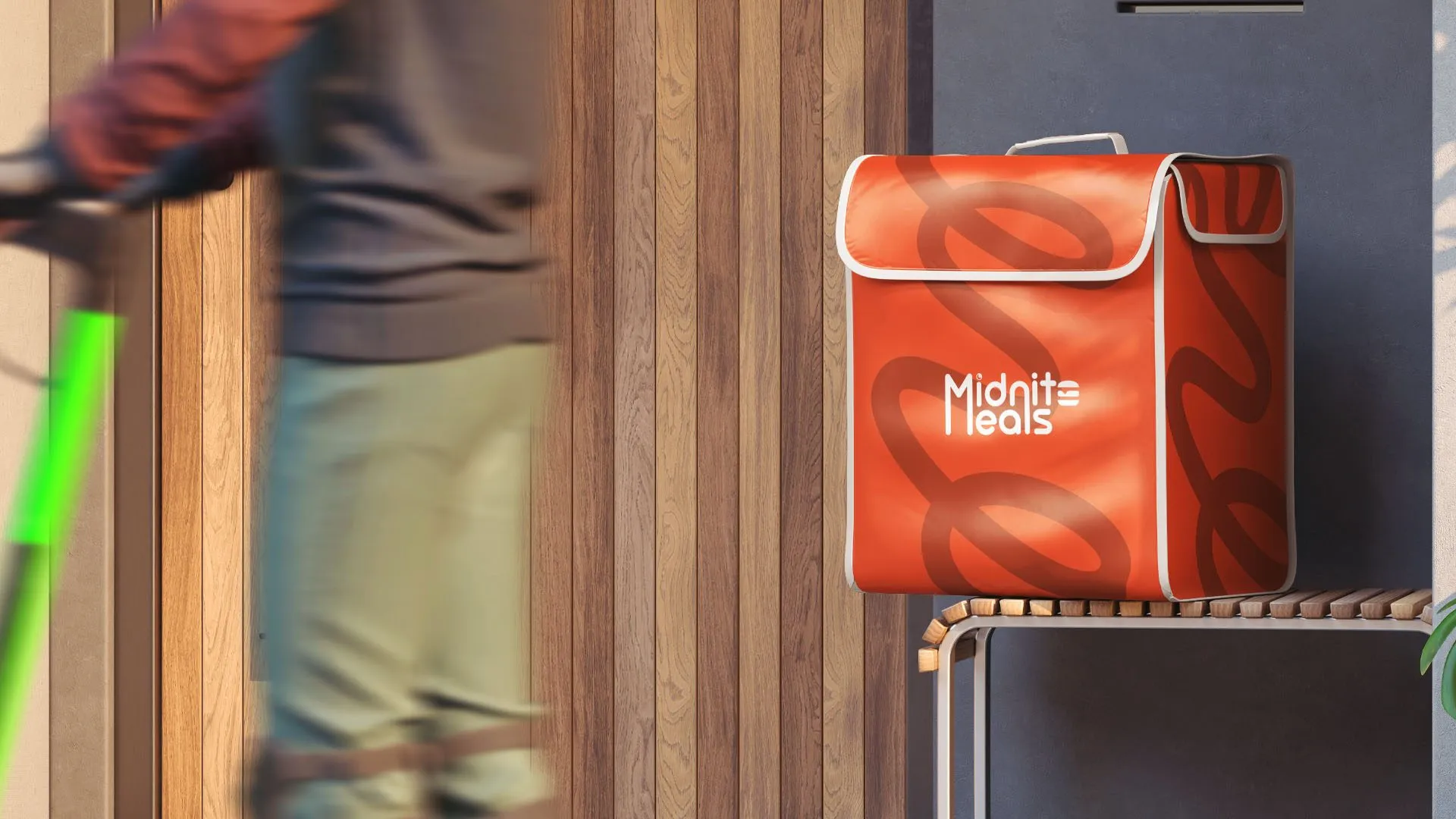 Midnite Meals delivery backpack
