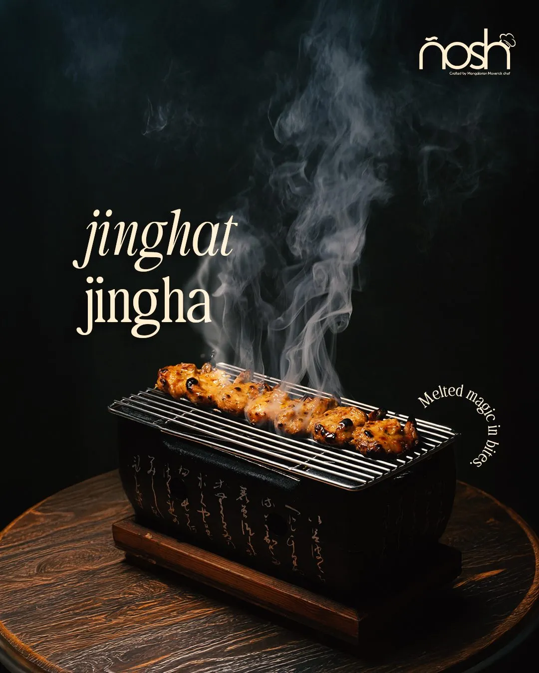 Nosh social media post: jinghat jingha