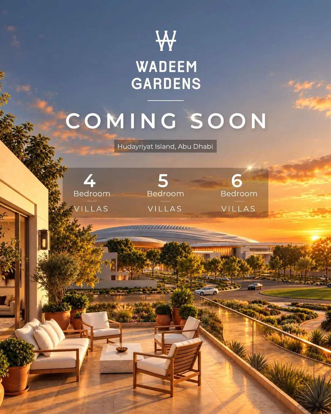 Wadeem Gardens by Modon: coming soon, 4, 5 and 6 bedroom villas