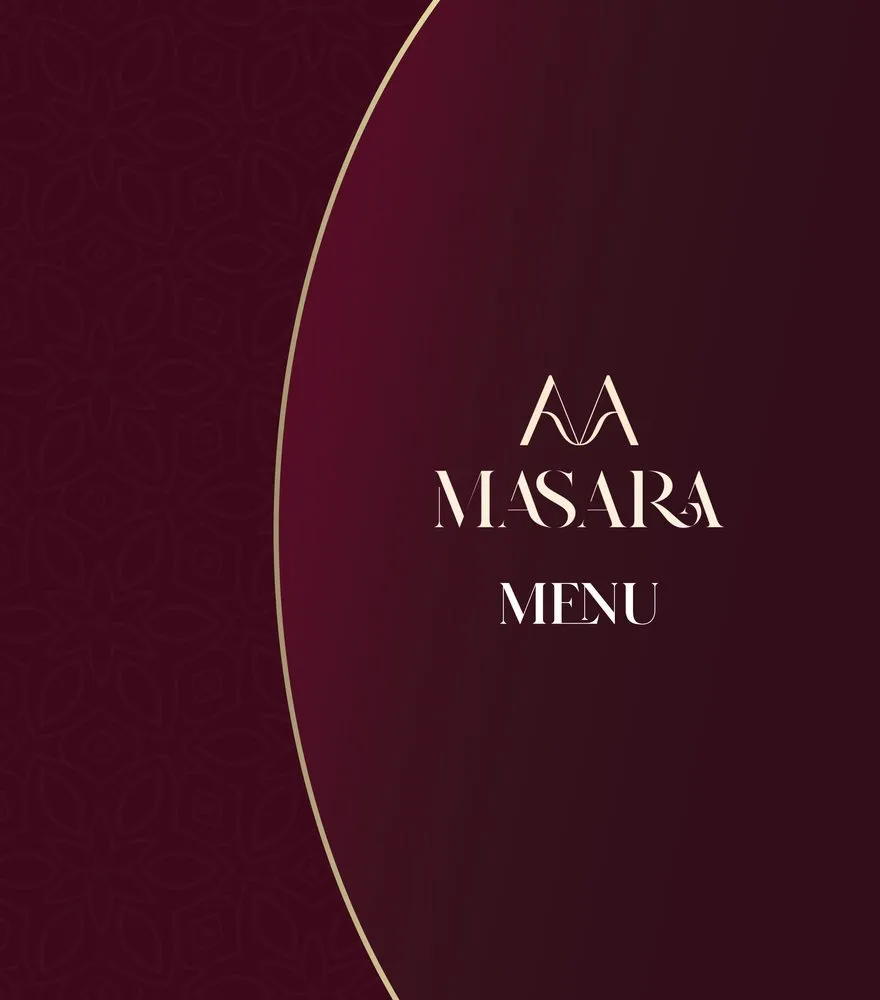 Masara menu cover