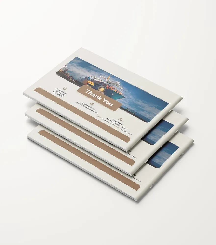 Snad al-Khair brochure mockup