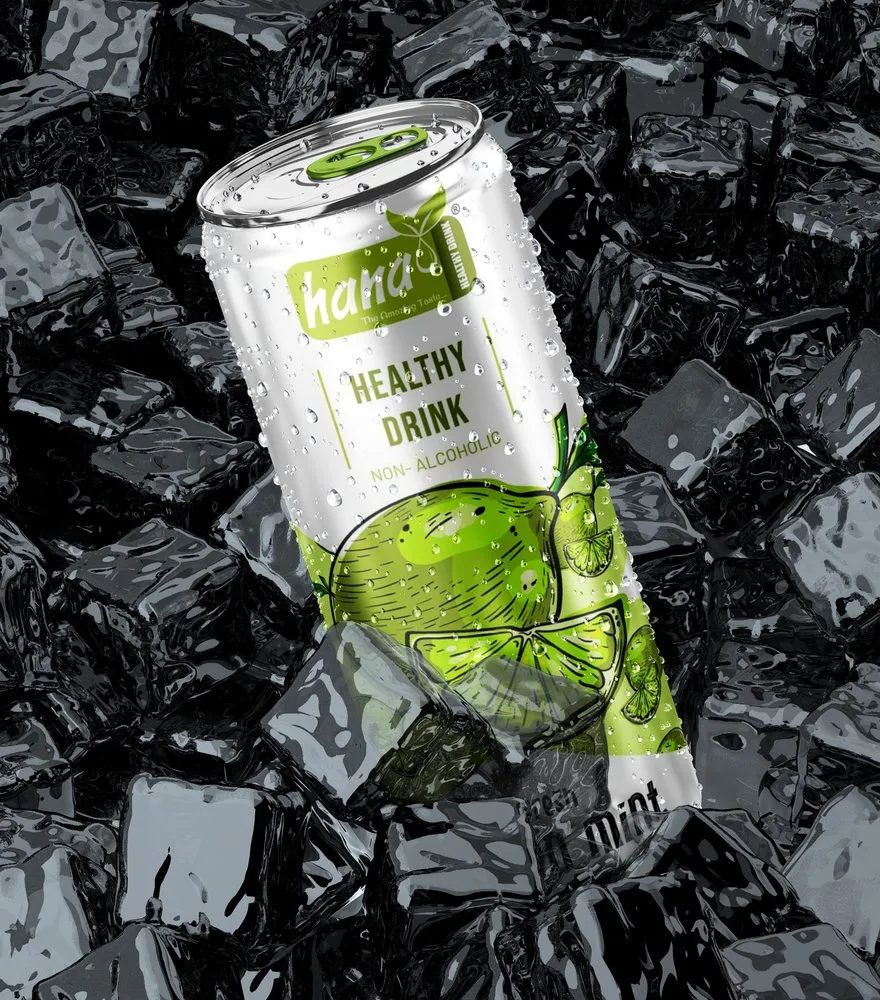 Hana lemon mint can
