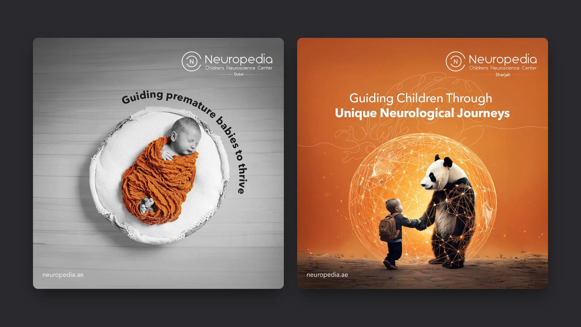 Two Neuropedia social posts