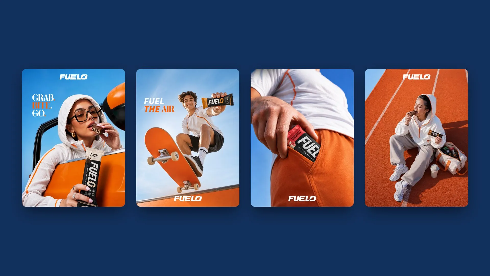Four Fuelo campaign posts